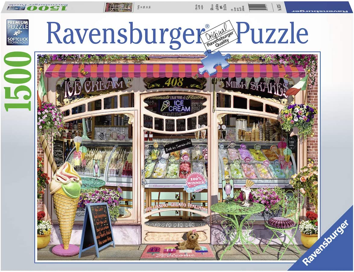 Ravensburger Ice Cream Shop 1500 Piece Puzzle image 0